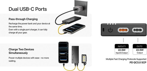 Nitecore NB10000 GEN4 Power Bank - Ultra Lightweight Competition-Grade Power Bank