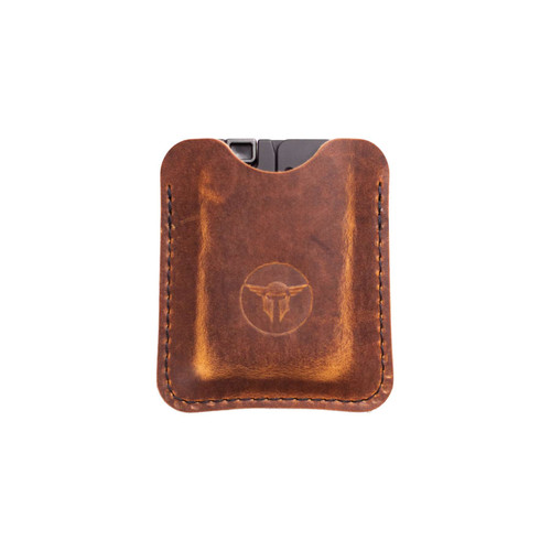 Trailblazer Firearms LS-DB Leather Sleeve for the LifeCard - Dark Brown
