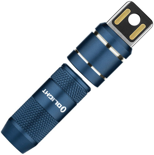 Olight iMini 2 Magnetic Rechargeable Mini FlashLight - Midnight Blue