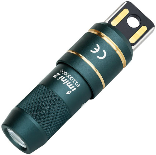 Olight iMini 2 Magnetic Rechargeable Mini FlashLight - Dream Blue