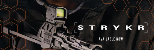 C&H Precision STRYKR Multi-Reticle Red Dot Heavy Duty Enclosed Optic - RD-STKR-PMO-RD-MR