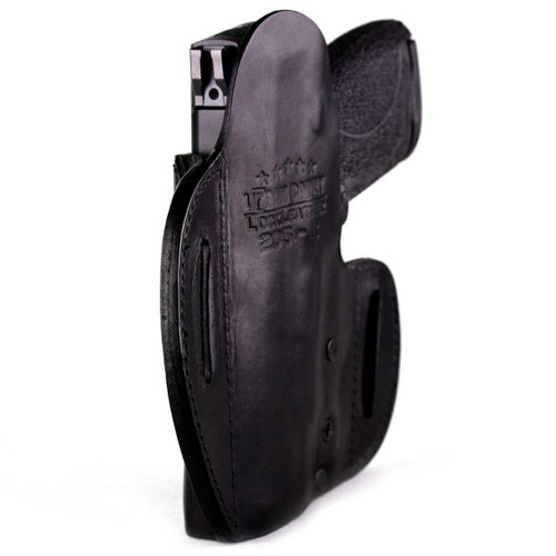Urban Carry LL-OWB-224-BK-R Signature LockLeather OWB Holster for the S&W Bodyguard 2.0 - Black Leather