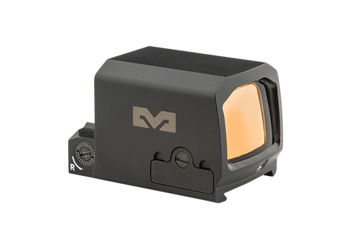 Meprolight MPO Pro-F Enclosed Green Dot - Bullseye Reticle, RMR Footprint, Black