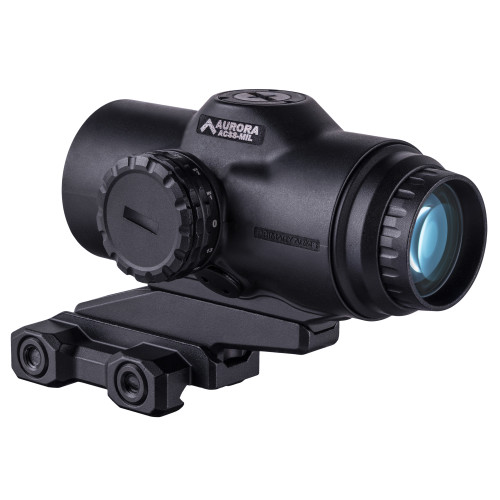 Primary Arms PA-SLX-5XMP-AUR-MIL SLx 5x MicroPrism with Red ACSS Aurora MIL | Etched Reticle 5X Prism Optic for Ranging & Holds