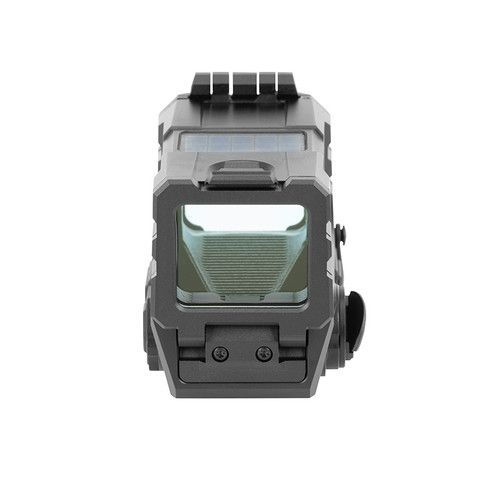 Holosun AEMS-EVO-DUAL Rifle Sight | Red Dot + Visible Green & Infrared Laser Combo, Coaxial Alignment, Crane Switch Included
