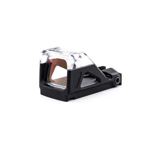 Shield OMSsc 8MOA Glass OMSSC-8MOA-GLASS | Open Mini Sight Sub Compact Red Dot for Micro Pistols, Translucent Acrylic Roof, True Glass Clarity