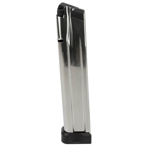 Checkmate CM92011170S 26rd 2011 Magazine | Stainless Steel 9mm Mag for Staccato & Double-Stack 1911 Platforms