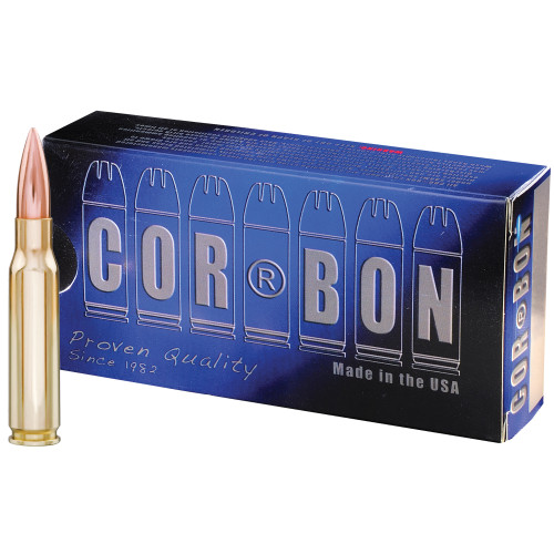 Corbon PM308S185 Subsonic .308 Ammo | 185 Grain Match Subsonic .308 Winchester, 20 Rounds, Suppressor Ready