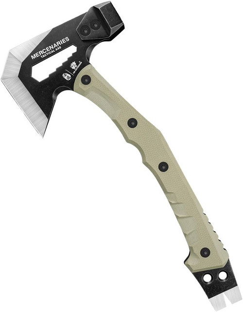 HX Outdoors Guardians Hatchet FT-02: Compact 3Cr13 Steel Hatchet for Camping, Bushcraft & Survival