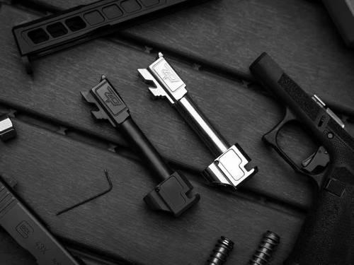 Zaffiri Precision Blowhole Compensator for Glock 43X / 48 - Black Nitride - 1/2x28