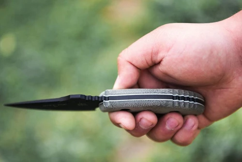 TOPS Knives WP011 Wolf Pup XL 2.5" Blade with Kydex Sheath - Tactical Fixed Blade