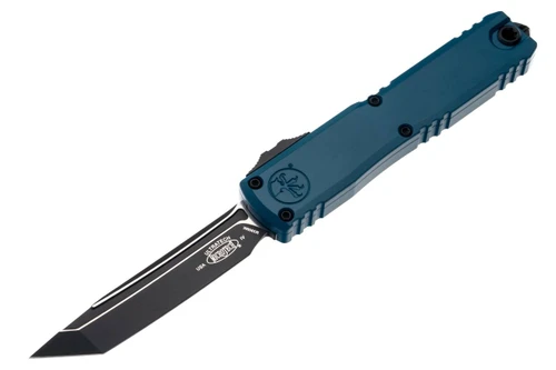 Microtech 11234-1DO Ultratech Gen IV Tanto Deep Ocean Handle Black Blade