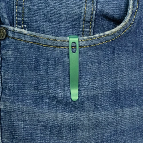 KB Knives KB488D Aero Air Titanium Folder - M390 Super Steel - Green/Satin