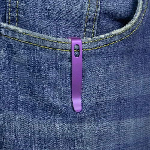 KB Knives KB488C Aero Air Titanium Folder - M390 Super Steel - Purple/Satin