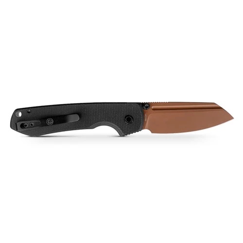 Vosteed A2928 Raccoon 2.0 3.25" 14C28N Folder - Copper Dune / Black Micarta