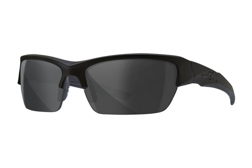 Wiley X Valor Tactical Sunglasses - Matte Black Frame - Smoke Gray Lens - CHVAL01