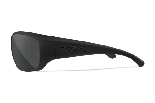Wiley X Omega Polarized Tactical Sunglasses - Matte Black - Gray Lens - ACOME08