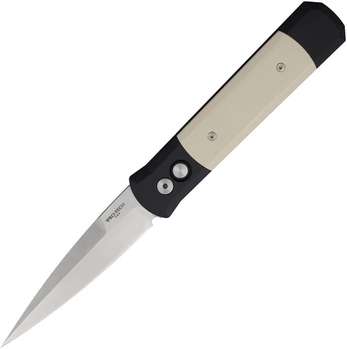 ProTech Godfather Tuxedo Automatic Knife - Ivory Micarta Inlay - 951