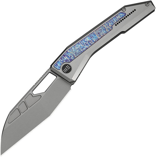 WE Knife Inceptus WE25017-2 - M390 Wharncliffe - Gray & Flame Titanium