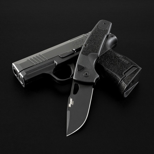 SIG Sauer by Hogue K365A Tactical Auto Knife - MagnaCut Black - 16330