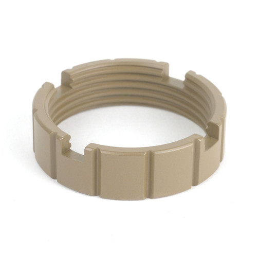 Armaspec Self-Retention Castle Nut FDE AR-15 / AR-10 - ARM6521-FDE
