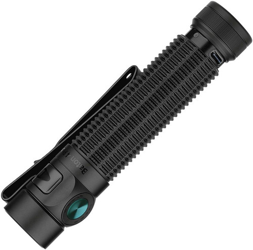 Olight Baton 4 Pro Matte Black 1600 Lumens USB-C EDC Flashlight - Black