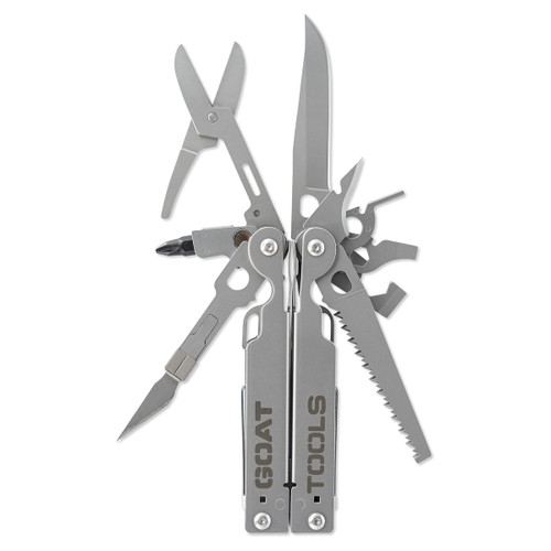 GOAT Tools Satin Multi-Tool - Fully Customizable Modular EDC