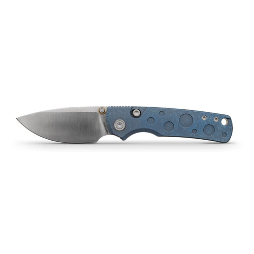 Vosteed Porcupine TiSlim Blue Titanium EDC Knife – S90V Drop Point
