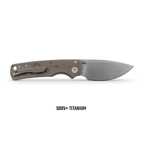 Vosteed Porcupine TiSlim A4807 Premium S90V EDC Knife – Antique Brass
