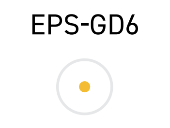 Holosun EPS Enclosed Micro Reflex Sight 6 MOA Gold Dot - EPS-GD-6