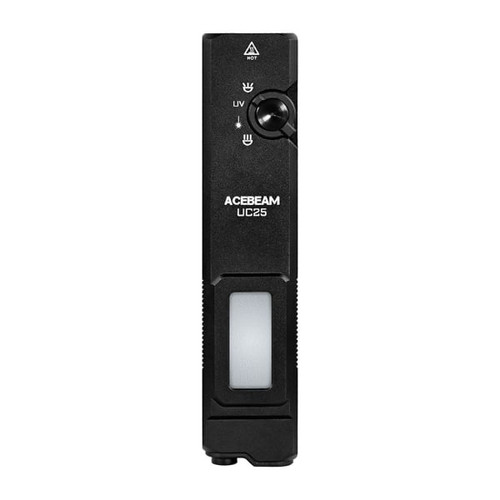 Acebeam UC25 Multi-Light Flat Tactical EDC Flashlight Black - UC25-BLK