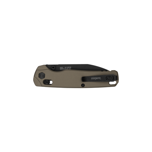 Kershaw Bel Air XL FDE Aluminum 3.4" M4 Tool Steel Knife - 6110FDE