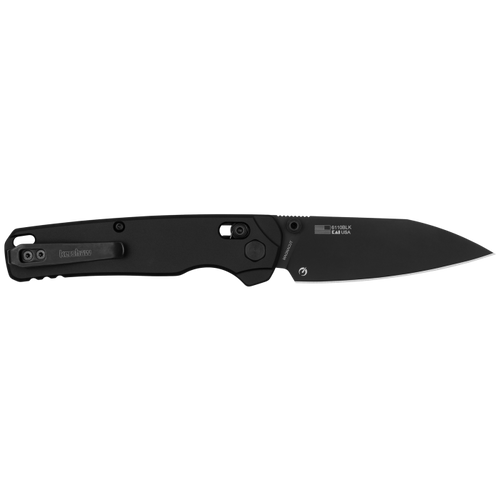 Kershaw Bel Air XL Folding Knife 3.40" CPM MagnaCut Reverse Tanto Blade Black Aluminum Handles - 6110BLK