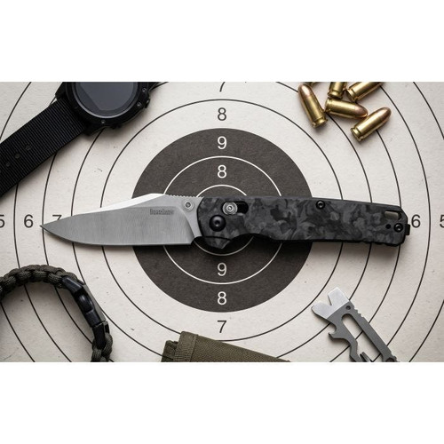 Kershaw Bel Air Clip Point Folding Knife 3.05" CPM MagnaCut Clip Point Blade Carbon Fiber Handles - 6106CF