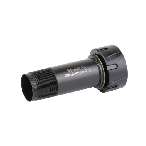 Silencer Central BANISH 12 Shotgun Suppressor Choke Adapter Remington Choke Black - 100000350030