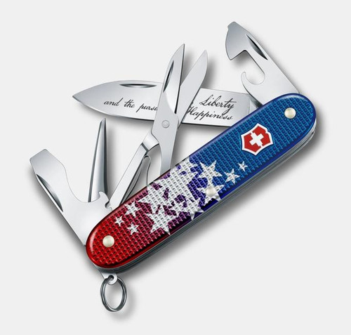 Victorinox Pioneer X Alox USA 250th Anniversary Limited Edition Swiss Army Knife - 0.8231.26-X5