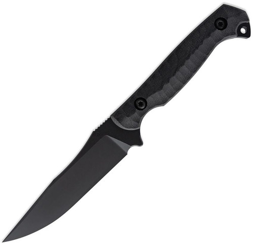 Toor Knives Krypteia S Fixed Blade Knife 4.0" CPM M4 Steel SOCOM Black - TR64243