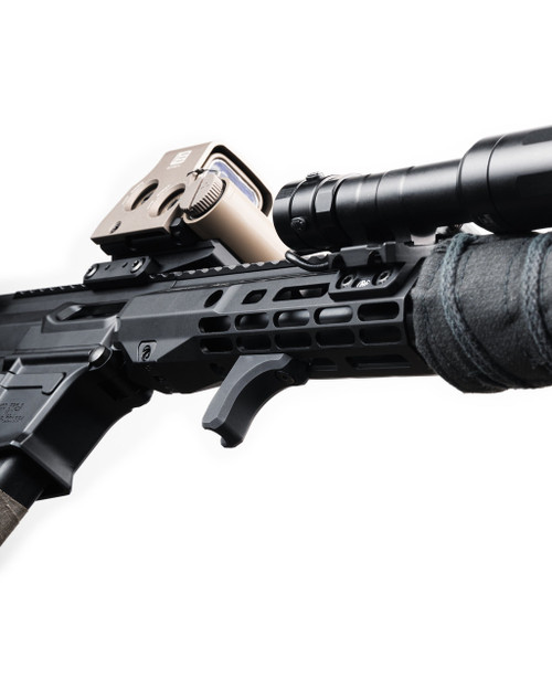 Die Free Co. Full Stop M-LOK Hand Stop Anodized Gray - FS-M-GRY