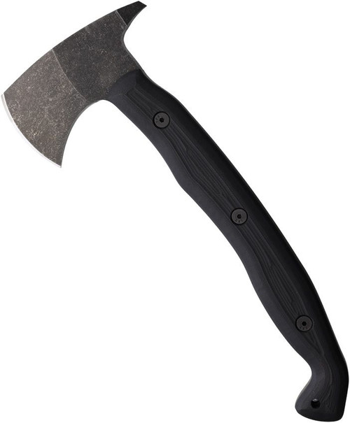 Stroup Knives Spike Tomahawk Tactical Black Breaching Axe - SPIKE-BLK
