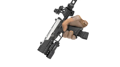 Strike Industries SMC Alpha MKII P320 Chassis System Black - SI-SMC-A-P320-S-V2-BK