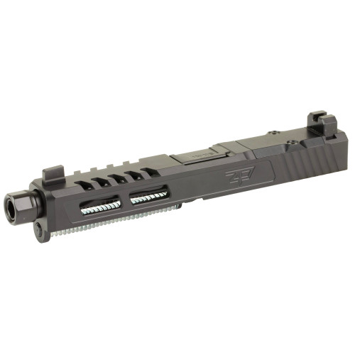 Zaffiri Precision ZPS.2 Glock 17 Gen 3 Complete Slide Threaded Barrel Black - CU-G17G3-ZPS2-RMR-BLK-TH-BN-BLNK