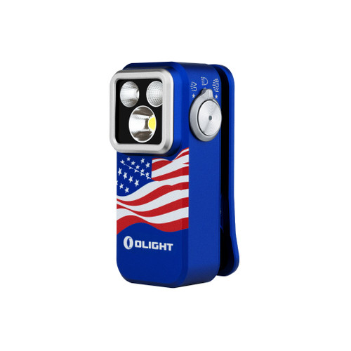 Olight Oclip Pro S Clip Light Flag Star and Stripes Edition OCLIPPROSSSE - 600 Lumens