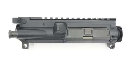 Gorilla Machining GM-15 Stripped Upper Receiver  includes Charging handle Forward Assist and Dust Cover Kit Black Anodized