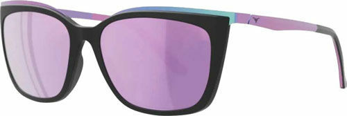 Force Flex Lola Women's Polarized Sunglasses Pink Mirror with Hard Case