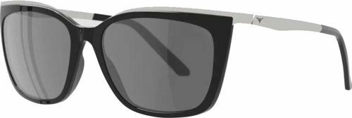 Force Flex Lola Active Sunglasses Polarized Dark Gray Smoke Lens with Hard Case