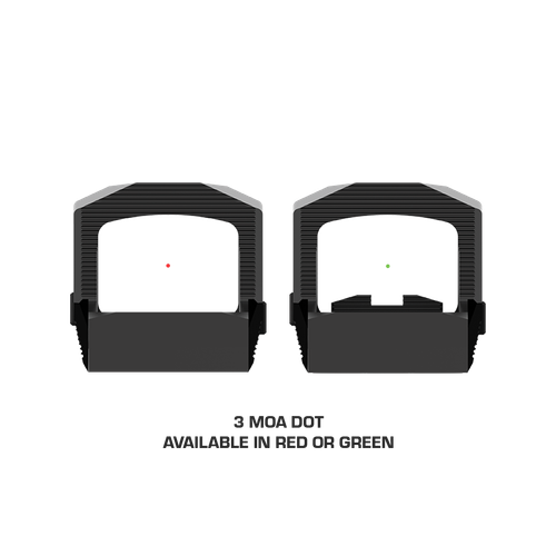 Swampfox Optics Sentinel II Black Micro Red Dot Sight RMSc Footprint - SNL2120-RMS