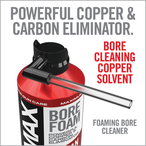 Real Avid Bore-Max Expanding Bore Foam Cleaner 12 oz. Aerosol Can - AVFBC12A-EA