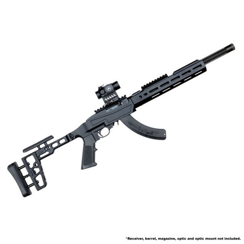 Samson Manufacturing SAS-22 Folding Tactical Chassis for Ruger 10/22 Black - 04-06171-01