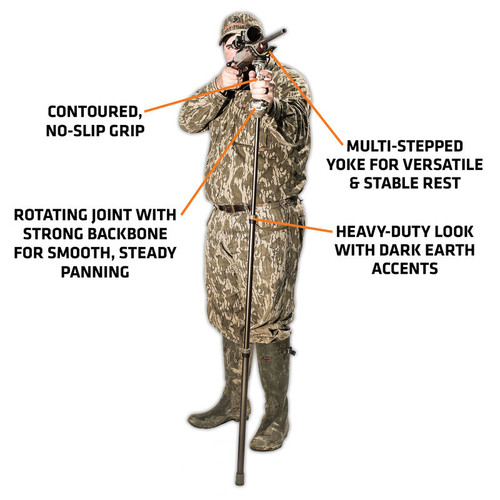Primos Trigger Stick Gen3 Tall Monopod - 33"-65", Camo/Tan Primos Trigger Stick Gen3 Tall Monopod - 33"-65", Camo/Tan