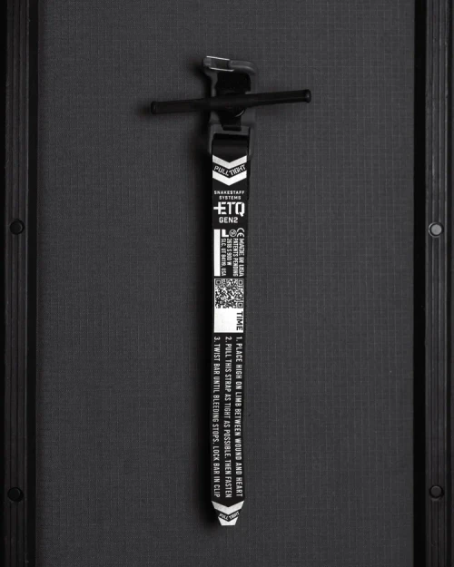 Snakestaff Systems ETQ Gen 2 1" EDC Tourniquet Grey - 162-00014